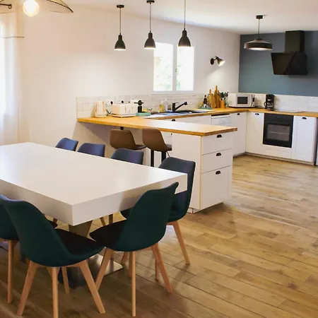 Maison Bleue 8 A 10pers Avec Piscine سولاك سور مير